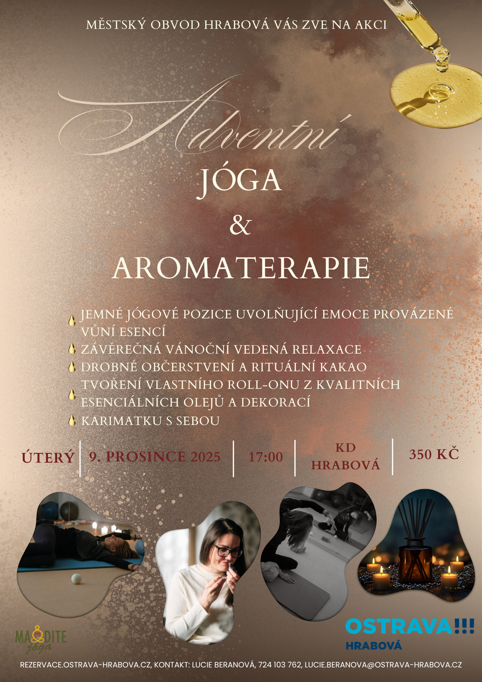 jóga aromaterapie 9.12.2025